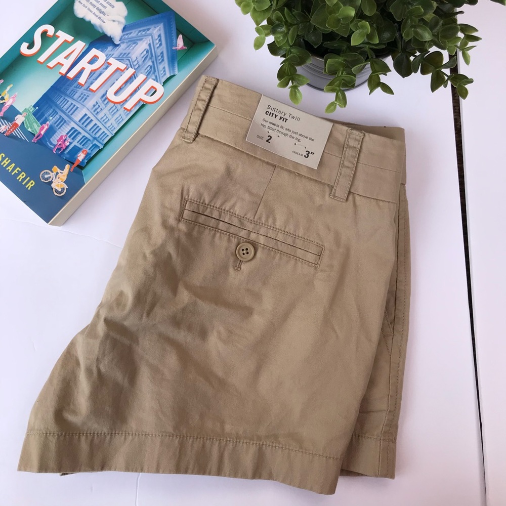 JCrew Factory City Fit Chino Shorts